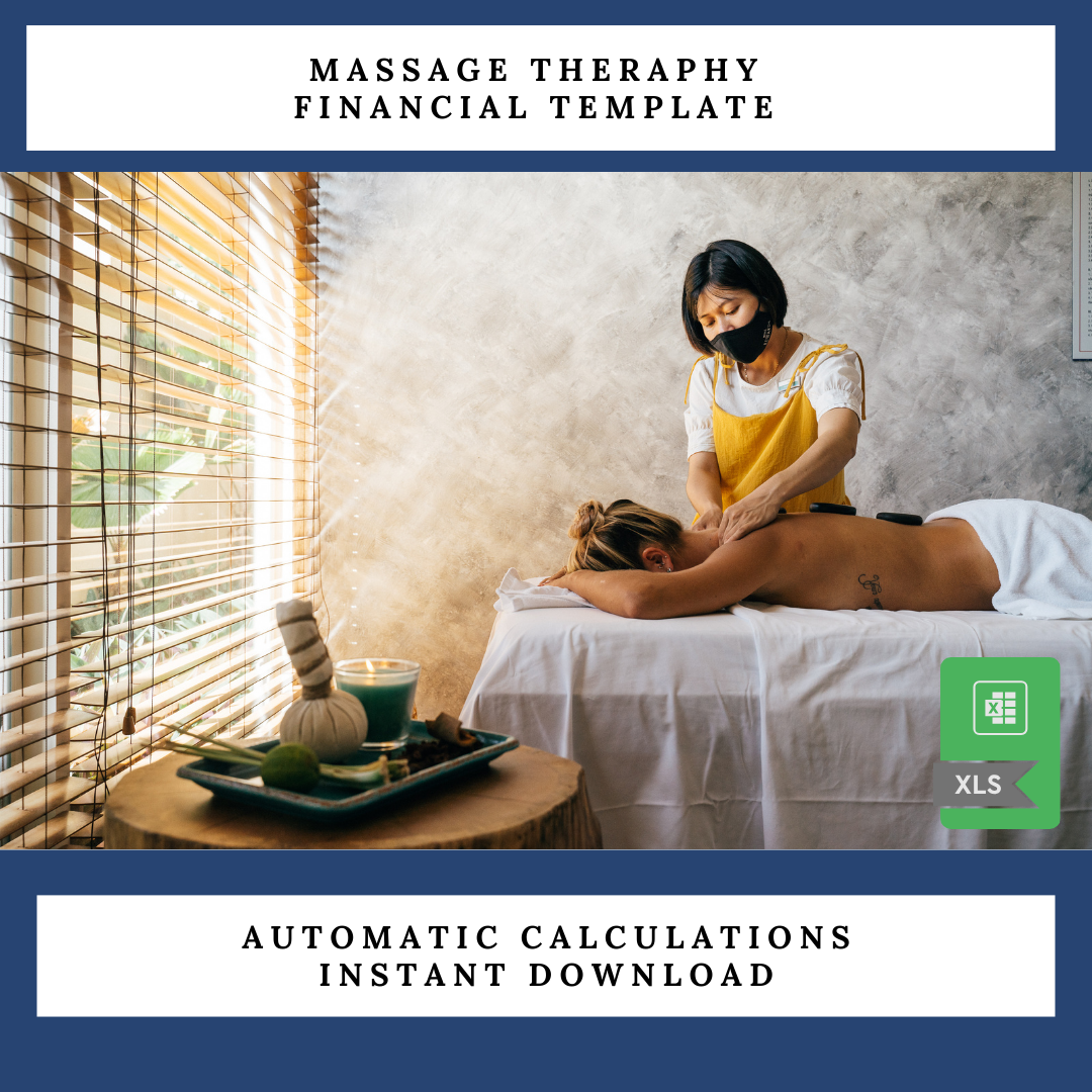 Massage Therapy Financial Statement Template, Massage Therapy Financial Statement, Massage Therapy Budget Template,