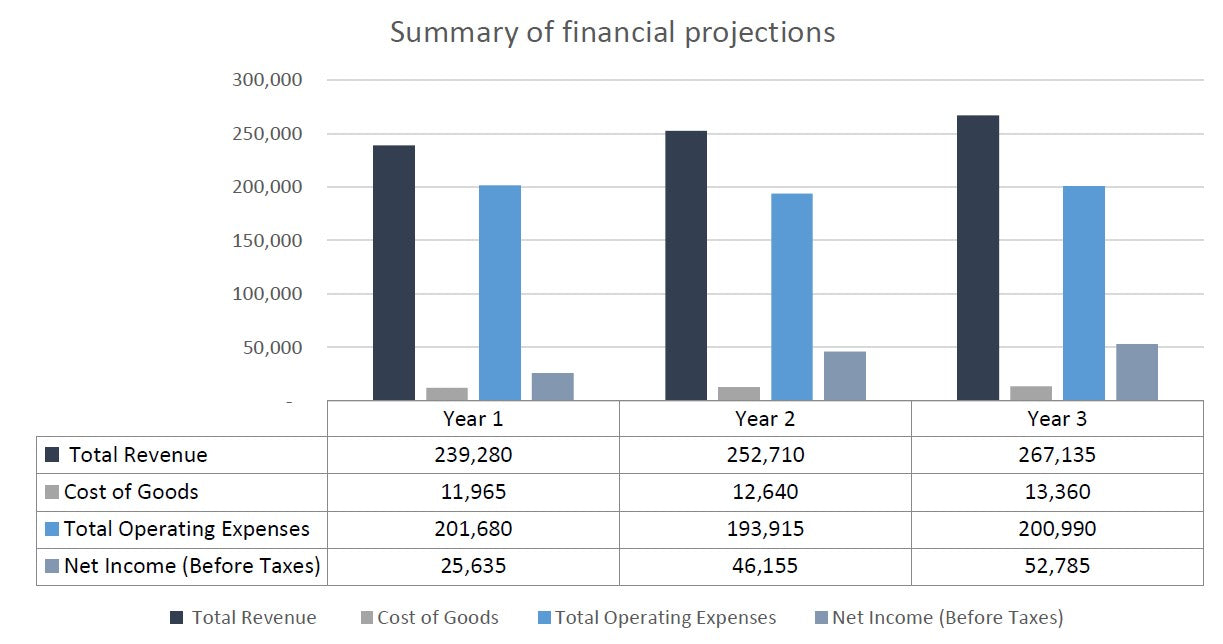Cleaning Company Financial Template