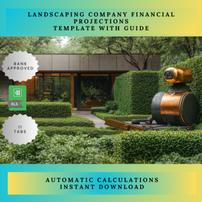 Landscaping Company Financial Projections Template